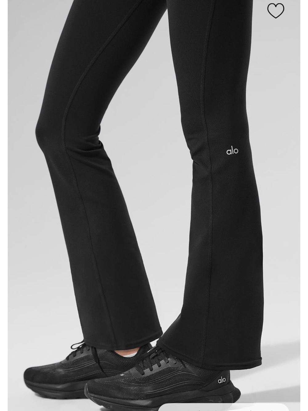 ALO Yoga Black High-Rise Boot Cut Leggings